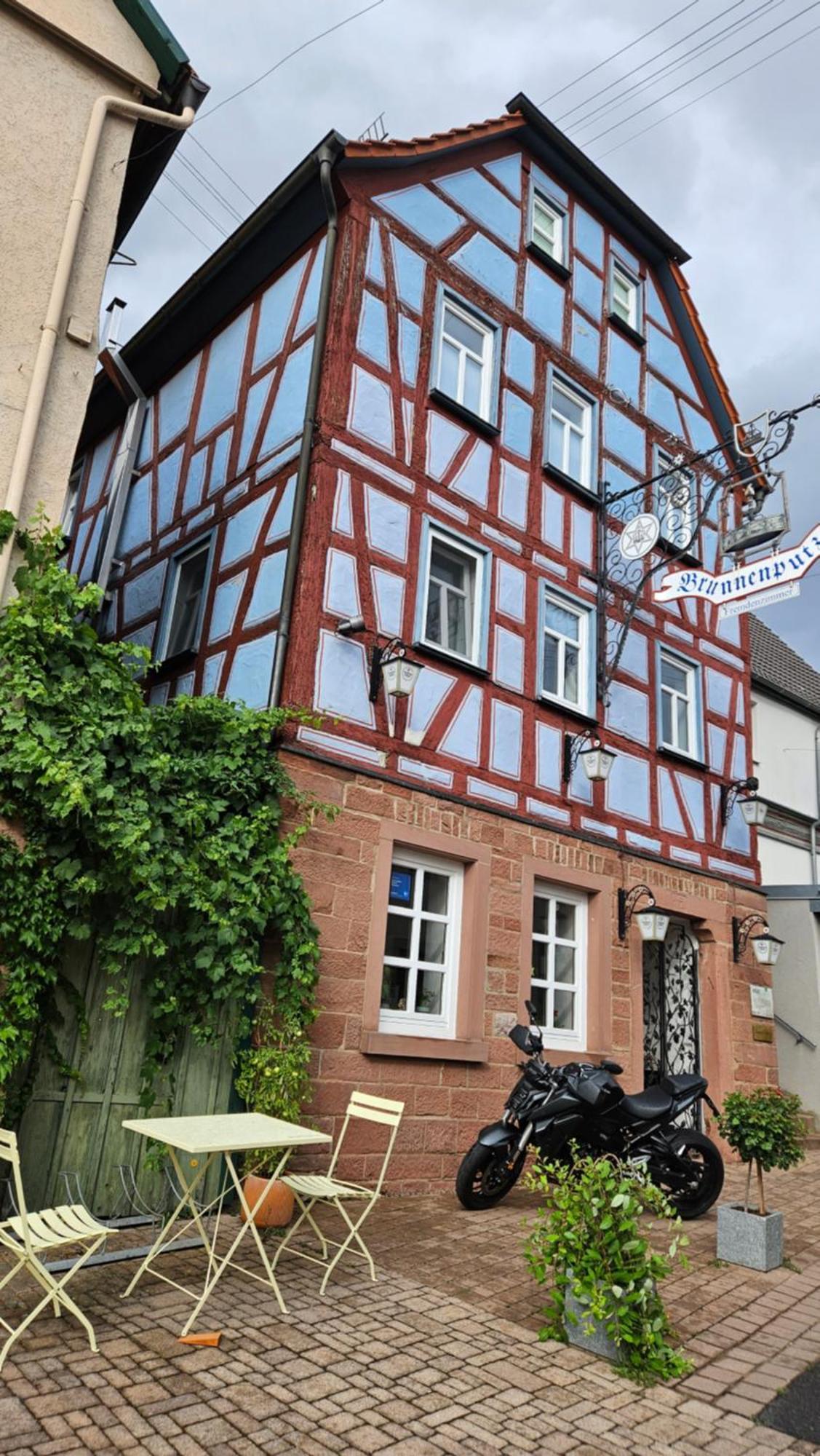 Brunnenputzer Pension Restaurant キュルスハイム エクステリア 写真